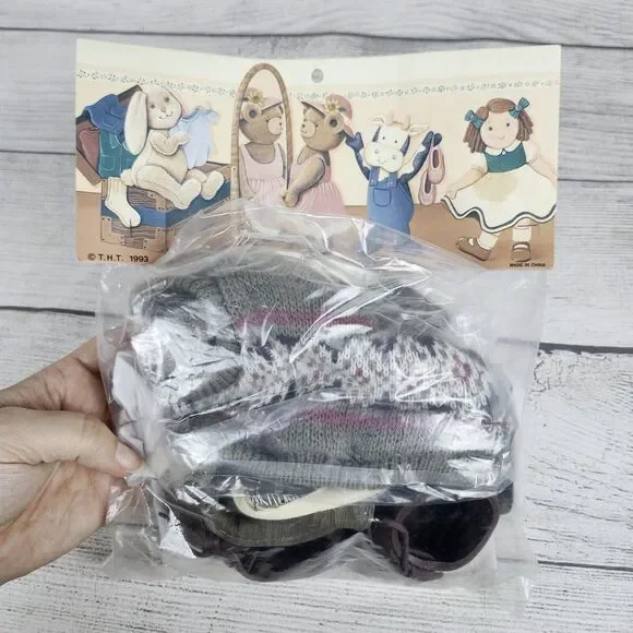 Vintage THT 1993 Bear Outfit Grandpa Professor Gentleman Tender Heart Treasures - Picture 2 of 7